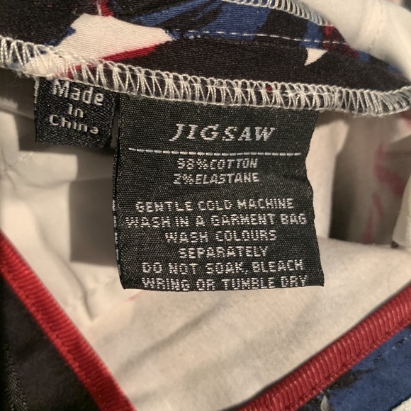 Jigsaw floral pattern pants - Picture 9 of 9